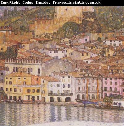 Gustav Klimt Malcesine on Lake Garda (mk20)
